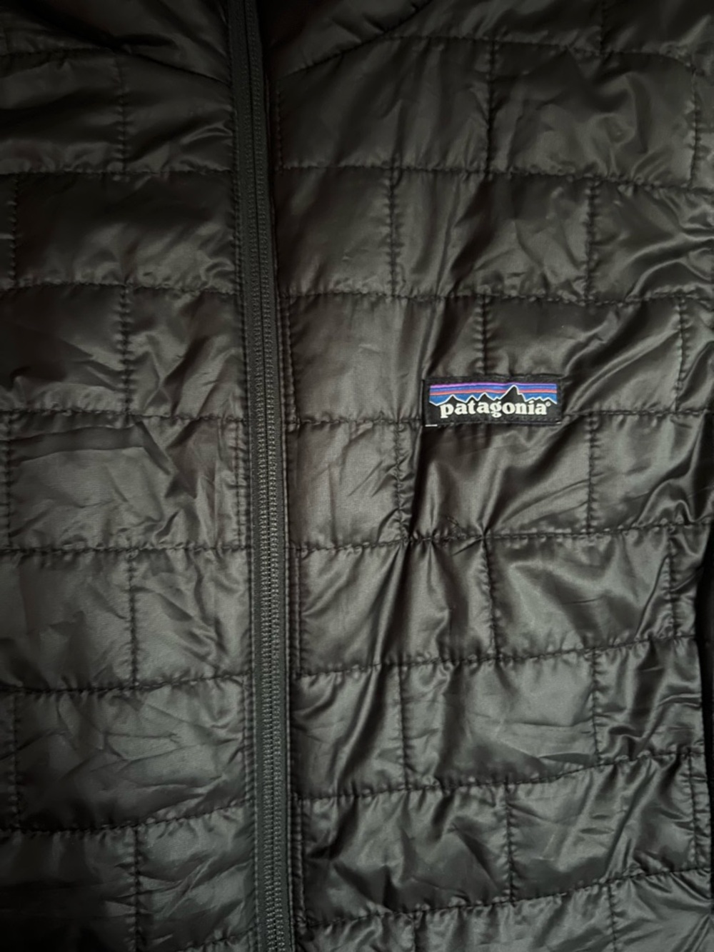 Patagonia women’s Black nano vest size L - Picture 3 of 4